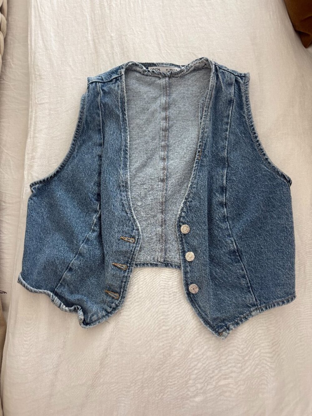Zara Denim Vest